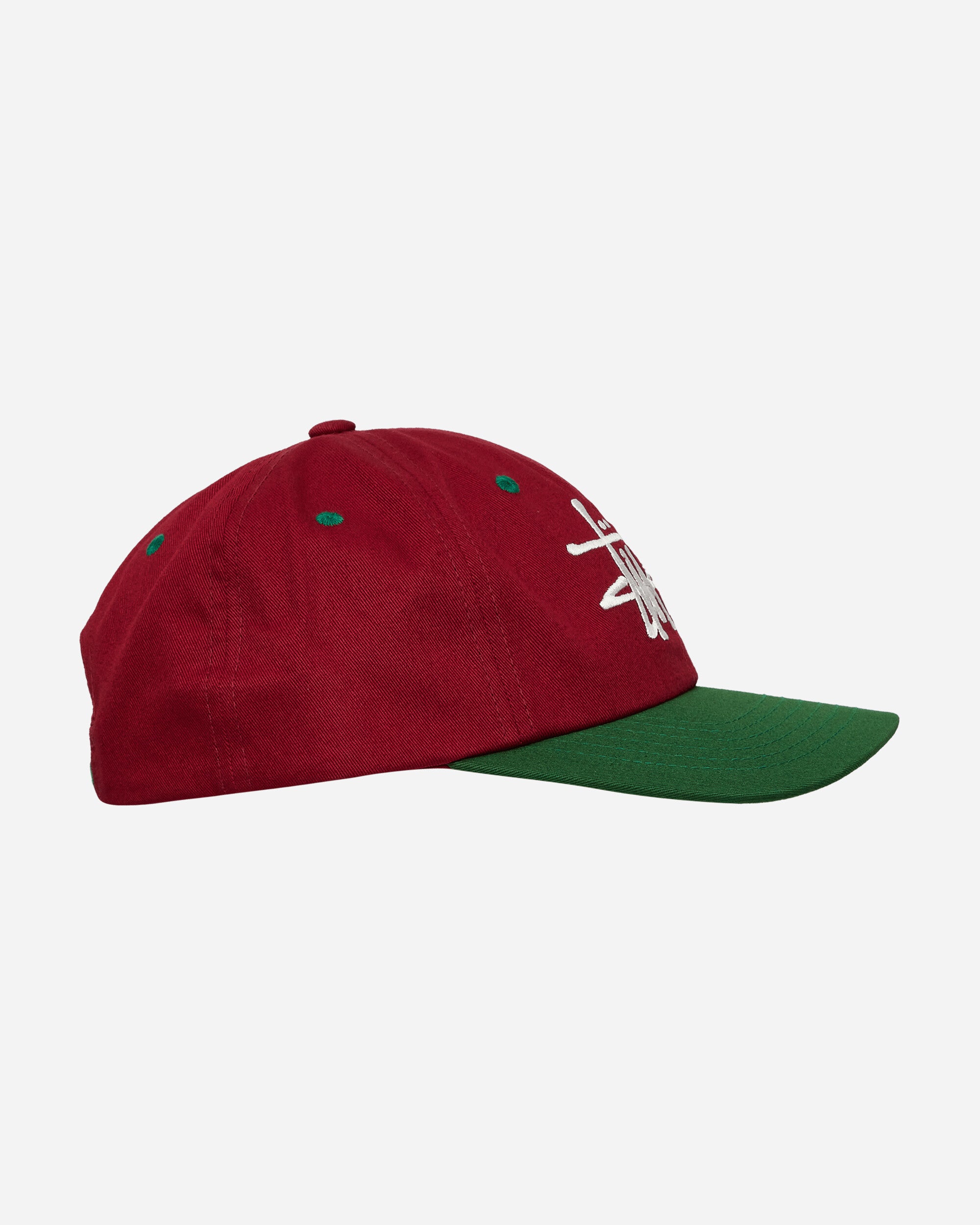 Stüssy Big Basic Vintage Cap Maroon Hats Caps 1311144 1017