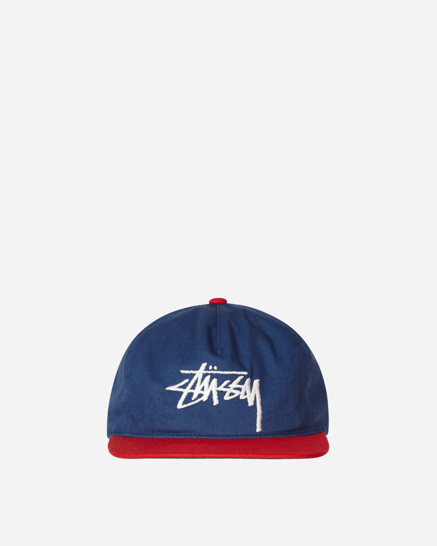 Stüssy Big Stock Cap Navy Hats Caps 1321211 0806