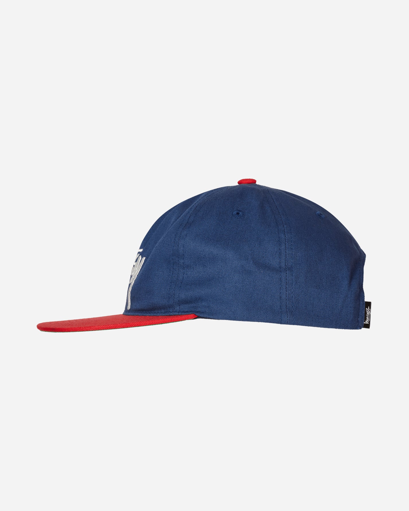 Stüssy Big Stock Cap Navy Hats Caps 1321211 0806