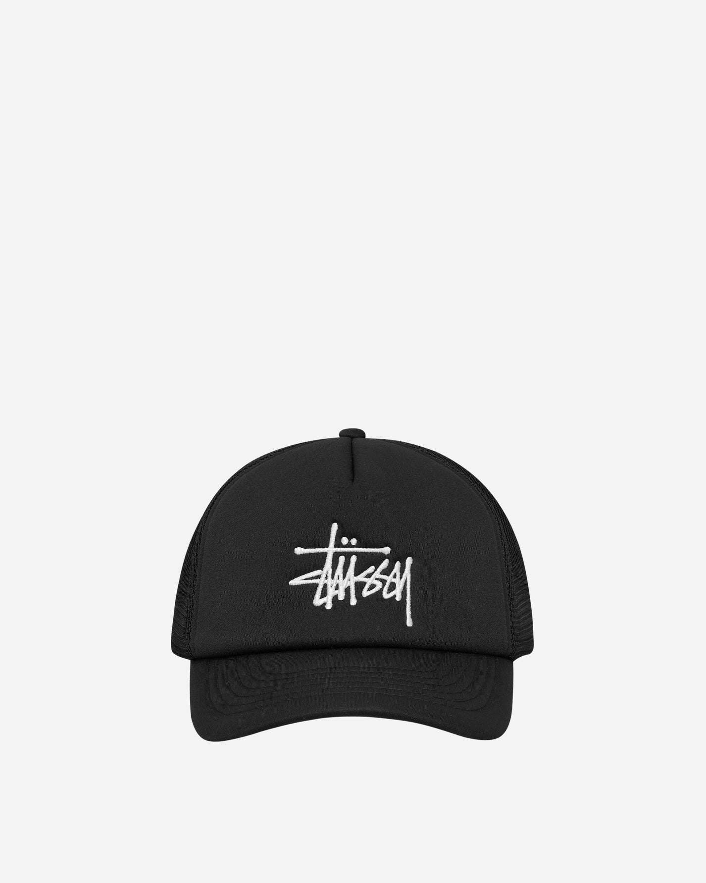 Stüssy Md Big Stock Mesh Cap Black Hats Caps 1311162SJ 0001