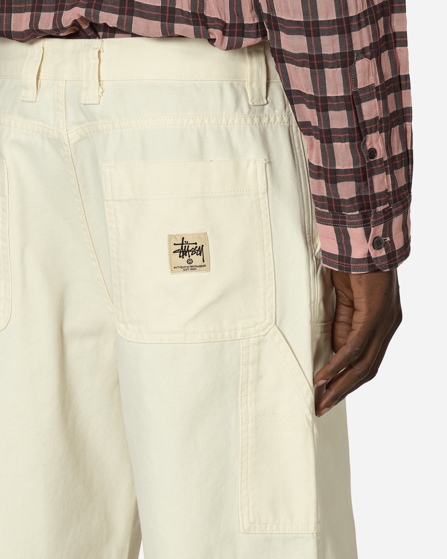 Stüssy Work Pant Canvas Bone Pants Casual 116496SJ 1207