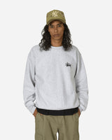 Stüssy Basic Stussy Crew Ash Heather Sweatshirts Crewneck 1915000SJ 0062