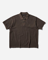 Stüssy Pique Polo Pig. Dyed Brown T-Shirts Polo 1140353 1001