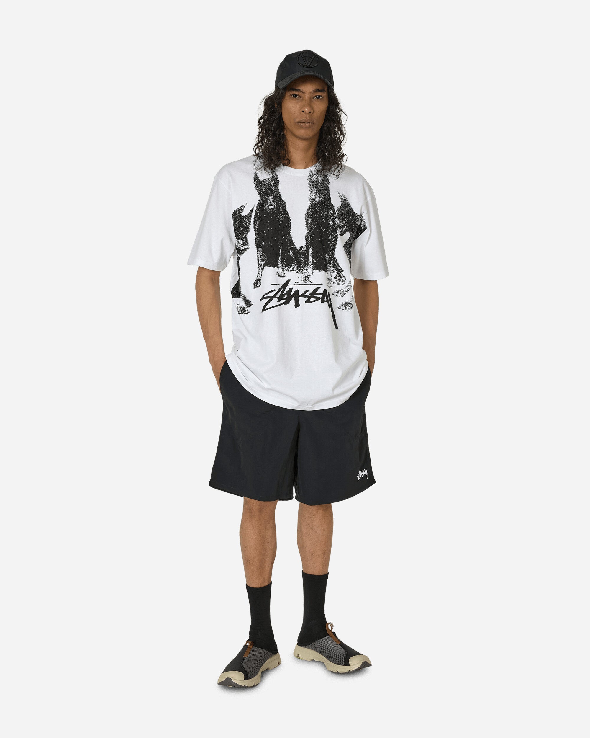 Stüssy Dobermans Tee White T-Shirts Shortsleeve 1904997SJ 1201