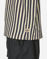 Stüssy Flat Bottom Stripe Shirt Navy Shirts Shortsleeve Shirt 1110325 0806