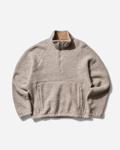 Stüssy Wool Blend Sherpa Mock Tan Knitwears Sweaters 118567SJ 1005