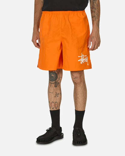 Stüssy Water Short Big Basic Bright Orange Swimwear Swim Trunks 113156N 2520