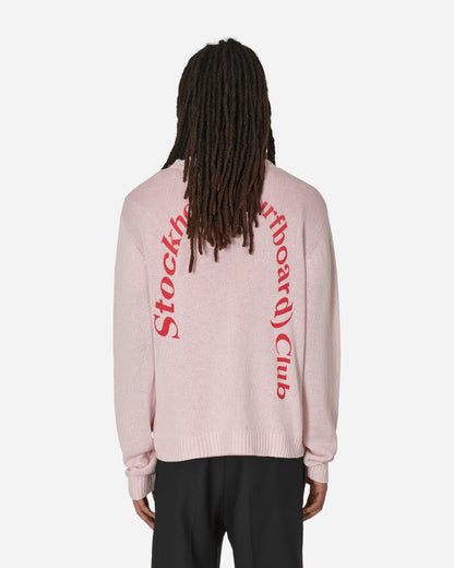 Stockholm (Surfboard) Club Knit Sweat Pink Knitwears Sweaters U2000004 1