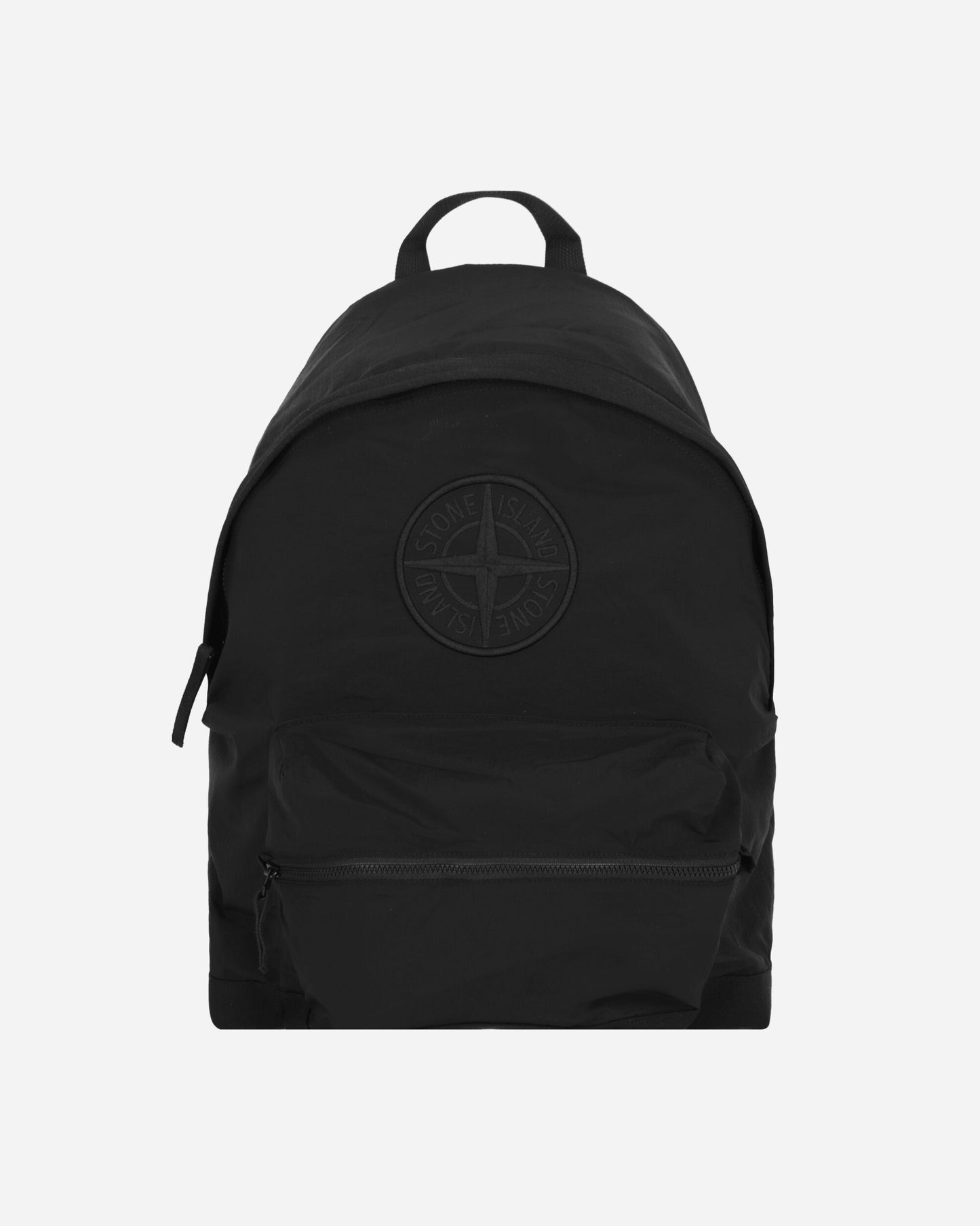 Stone Island Nylon Metal Logo Backpack Black Bags and Backpacks Backpacks 90776 V0029