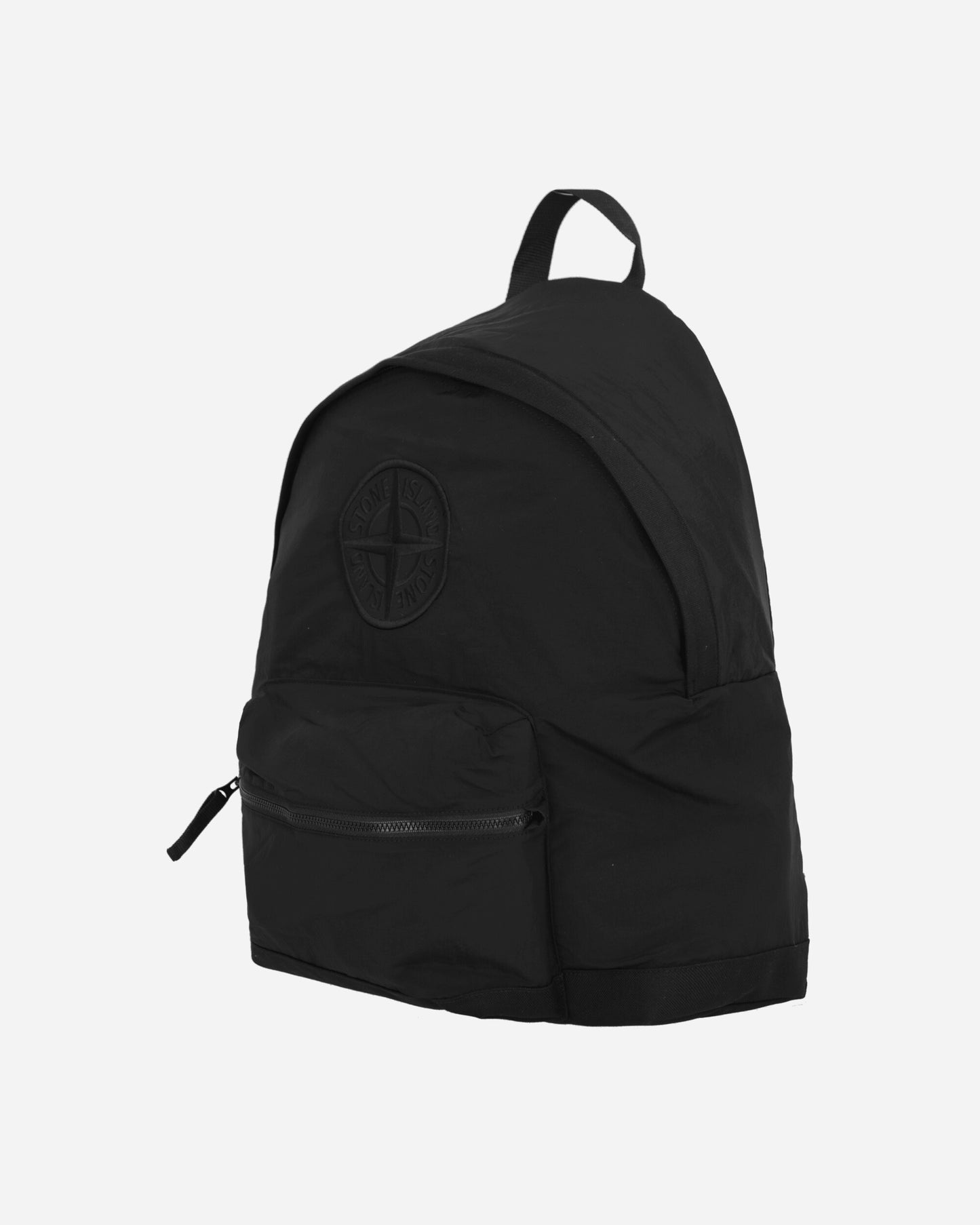 Stone Island Nylon Metal Logo Backpack Black Bags and Backpacks Backpacks 90776 V0029