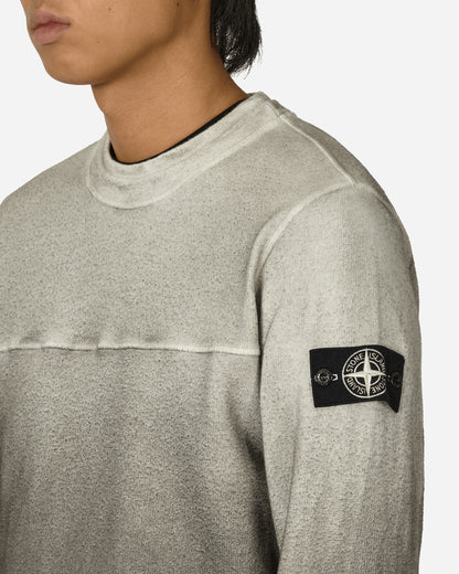 Stone Island Closed Loop Crewneck Sweatshirt Lead Grey Sweatshirts Crewneck 8115657T3 V0062