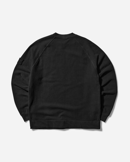 Stone Island Ghost Crewneck Sweatshirt Black Sweatshirts Crewneck 8115629F7 V0029