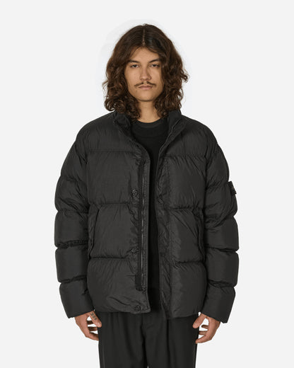 Stone Island Crinkle Reps Down Jacket Black Coats and Jackets Down Jackets 811540123 V0029