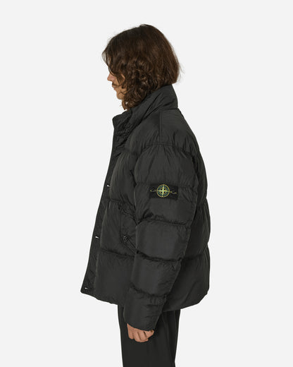 Stone Island Crinkle Reps Down Jacket Black Coats and Jackets Down Jackets 811540123 V0029