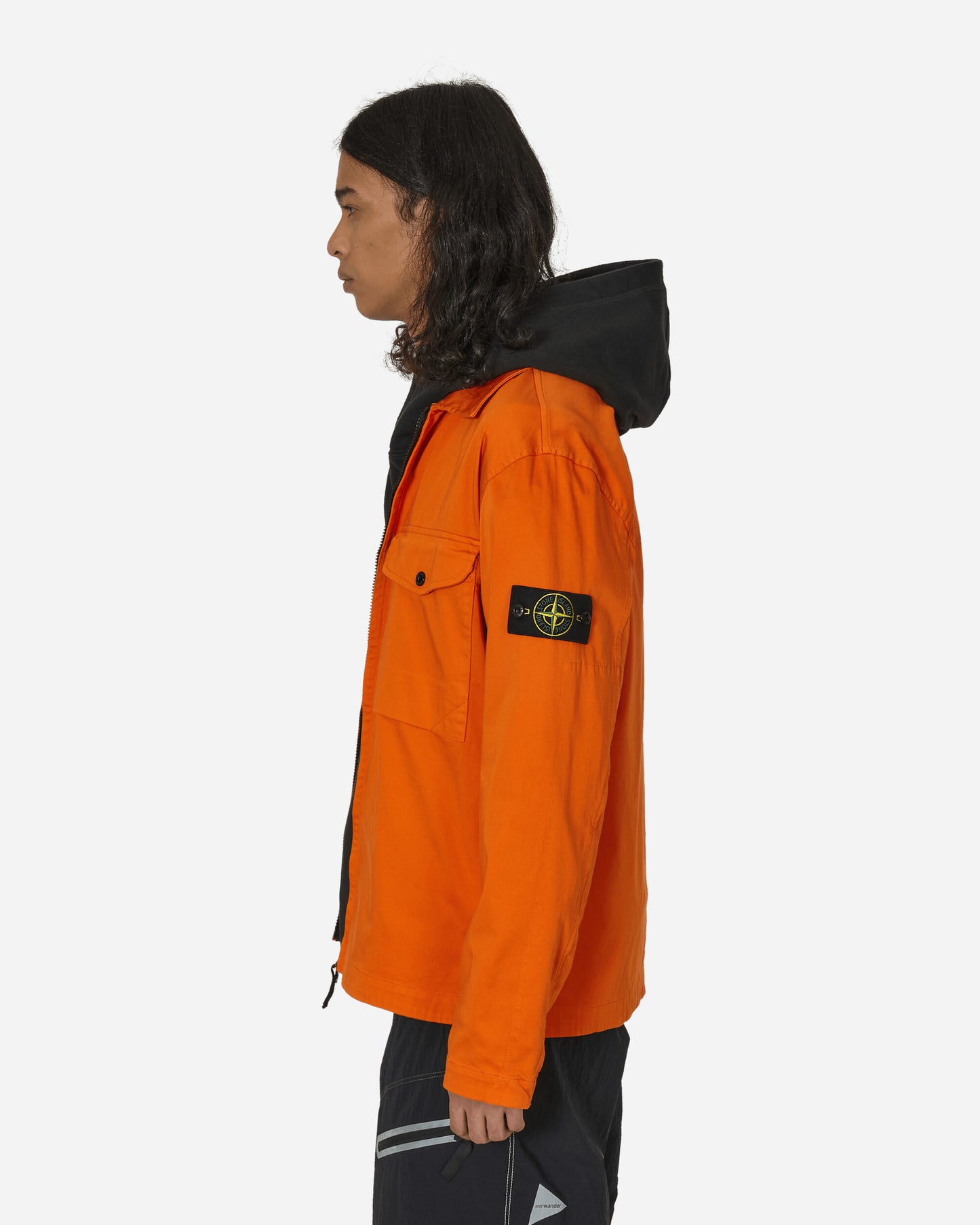 Stone Island Overshirt Orange Shirts Overshirt 801510812 V0032