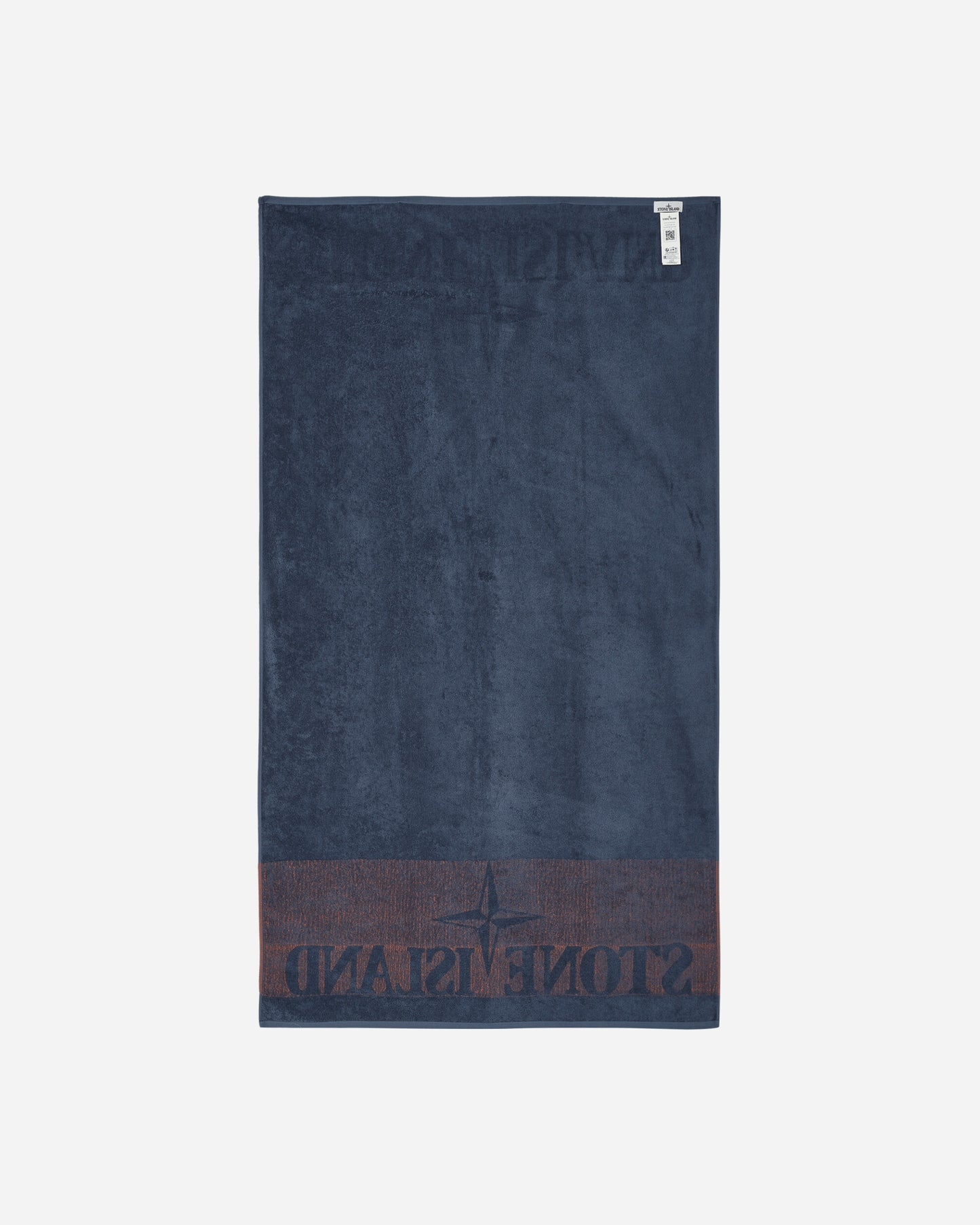 Stone Island Telo Mare Dark Blue Textile Beach Towels 801593366 V0024