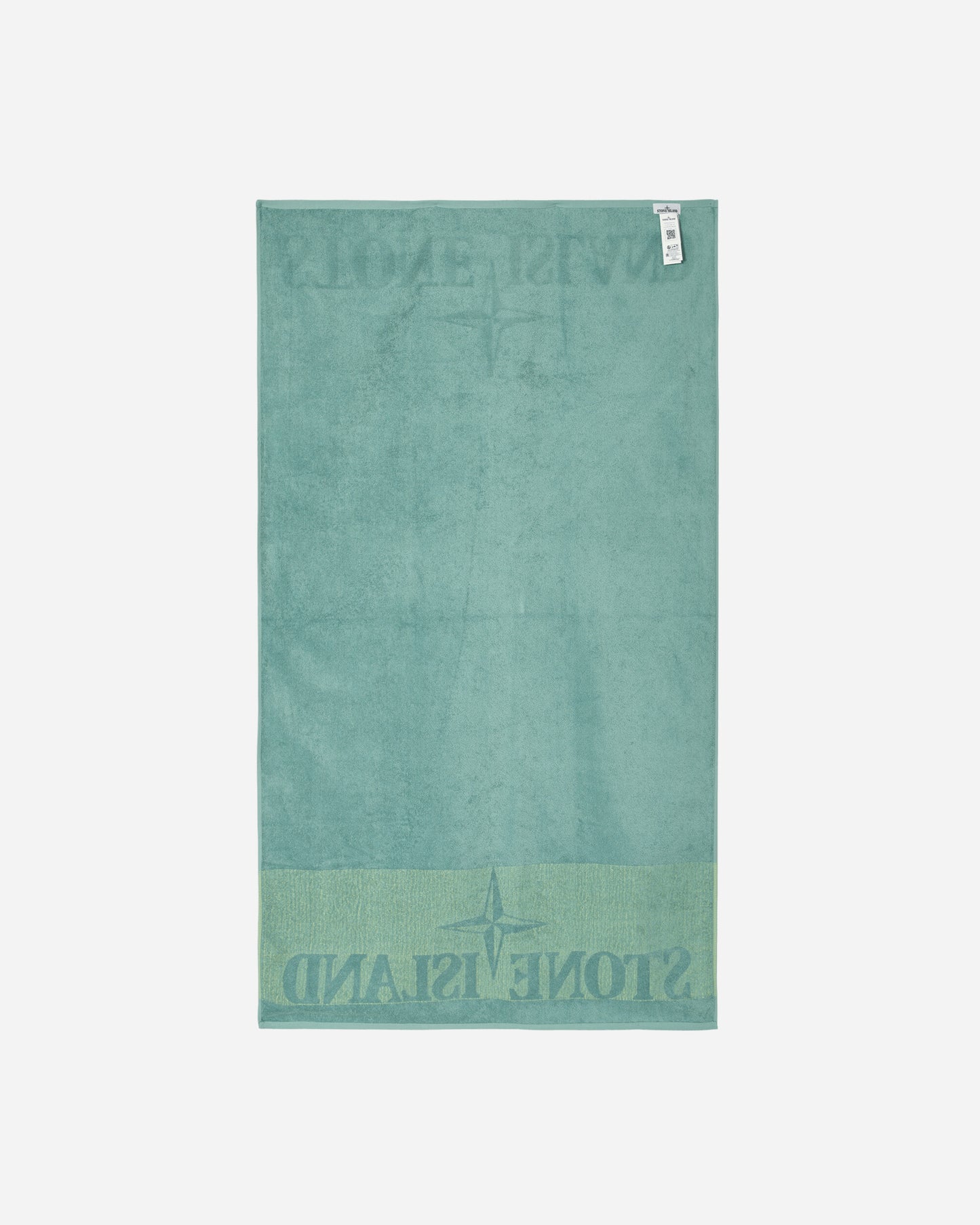 Stone Island Telo Mare Light Green Textile Beach Towels 801593366 V0052