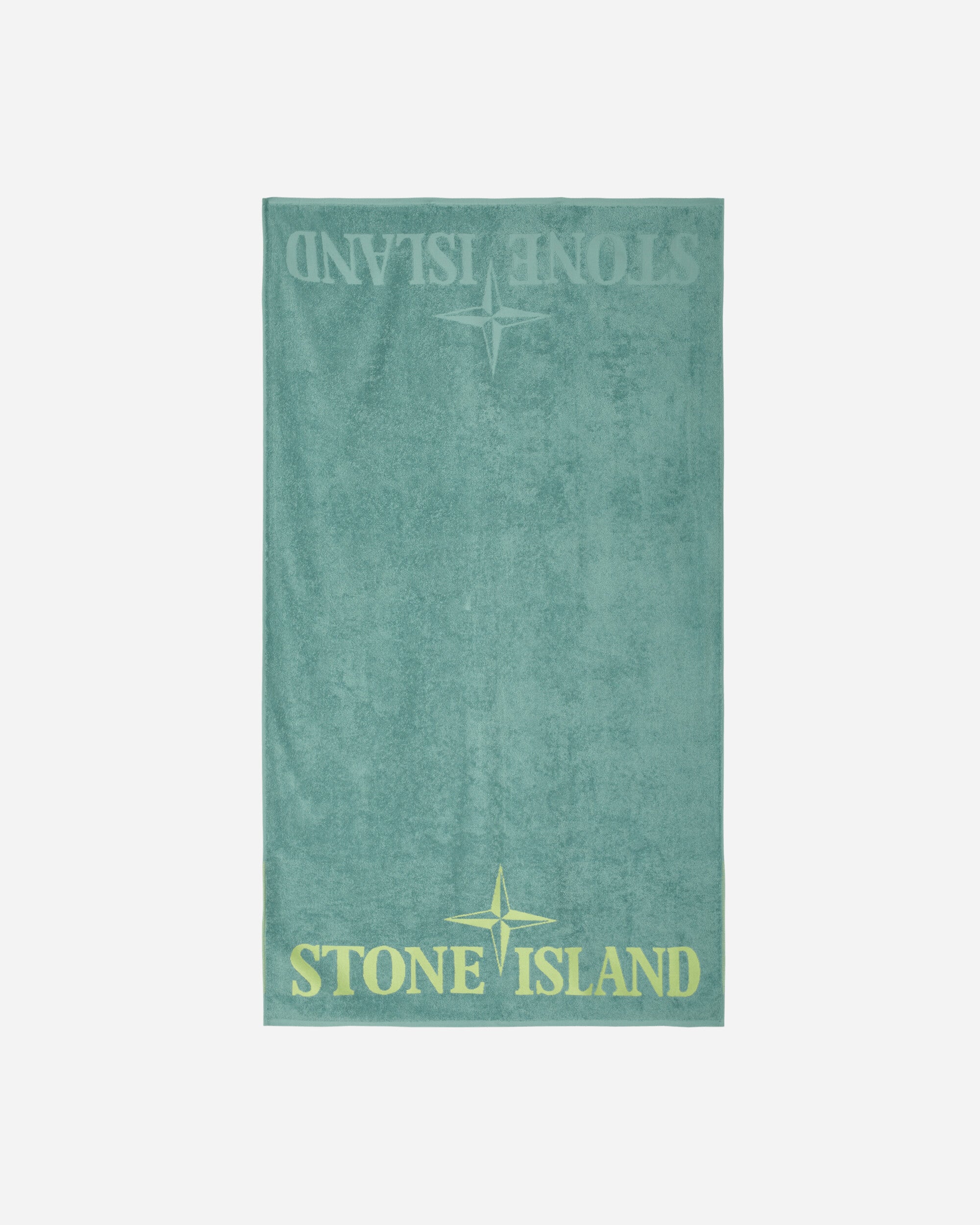 Stone Island Telo Mare Light Green Textile Beach Towels 801593366 V0052