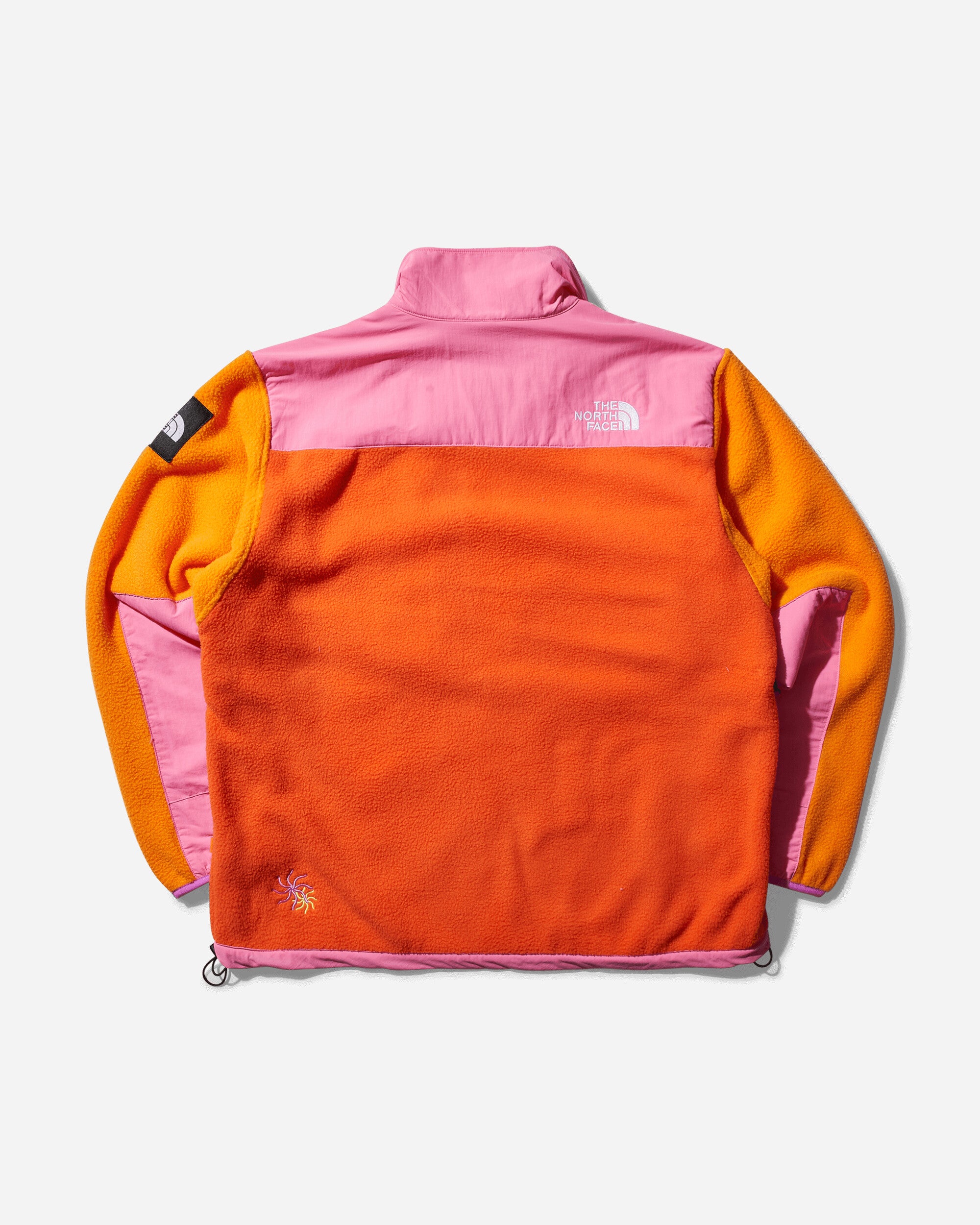 The North Face M Tnf X Yinka Ilori Retro Denali Jacket Red Orange/Apricot Glaz Coats and Jackets Fleece Jackets NF0A89GJ 0IH