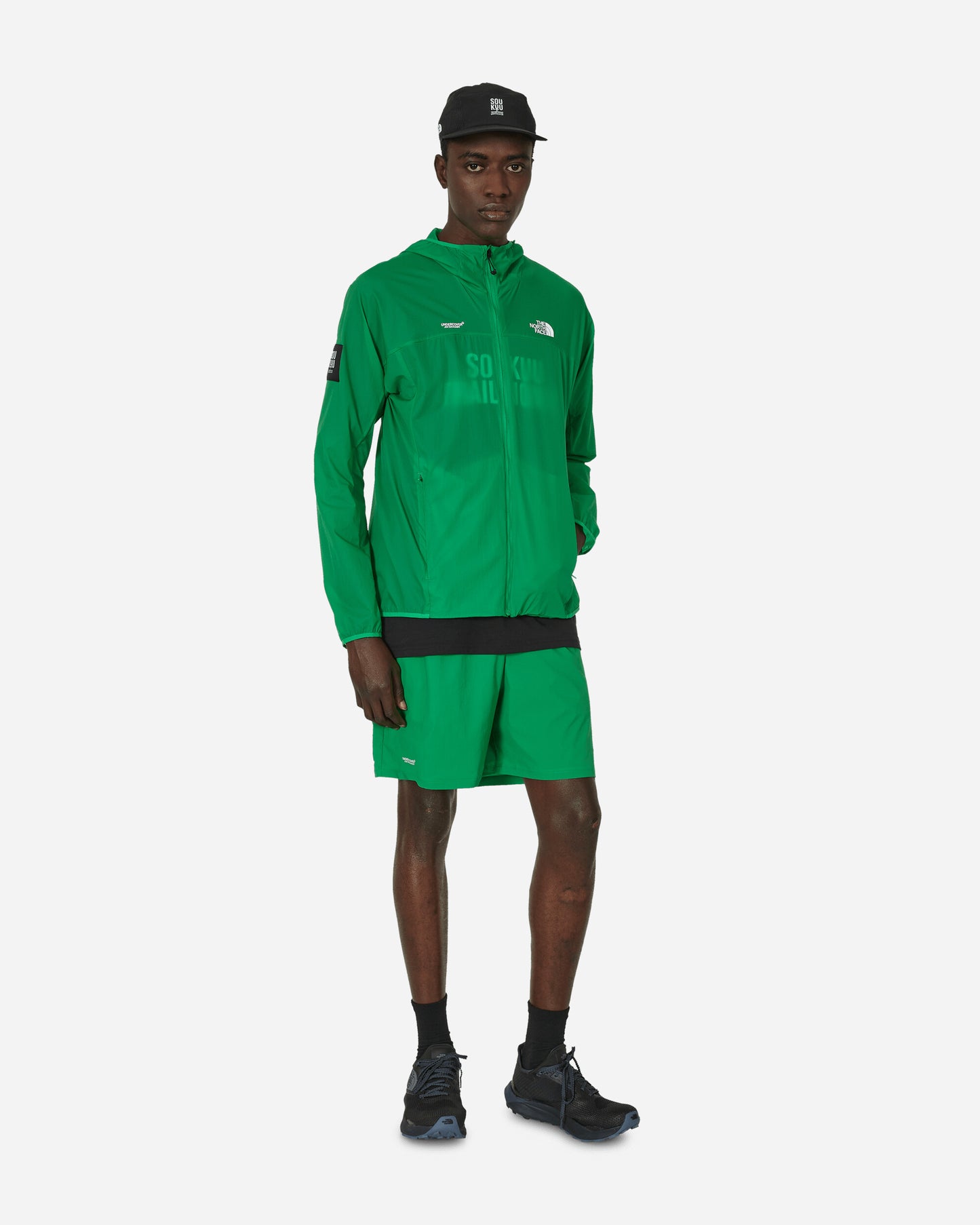 The North Face Project X Tnf X Project U Performance Running Shorts Fern Green Shorts Short NF0A87UH 3841