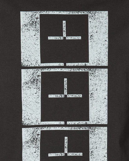 The Trilogy Tapes Ttt Upside Down Stamp T'S T-Shirt Black T-Shirts Shortsleeve TTT11TS001 001