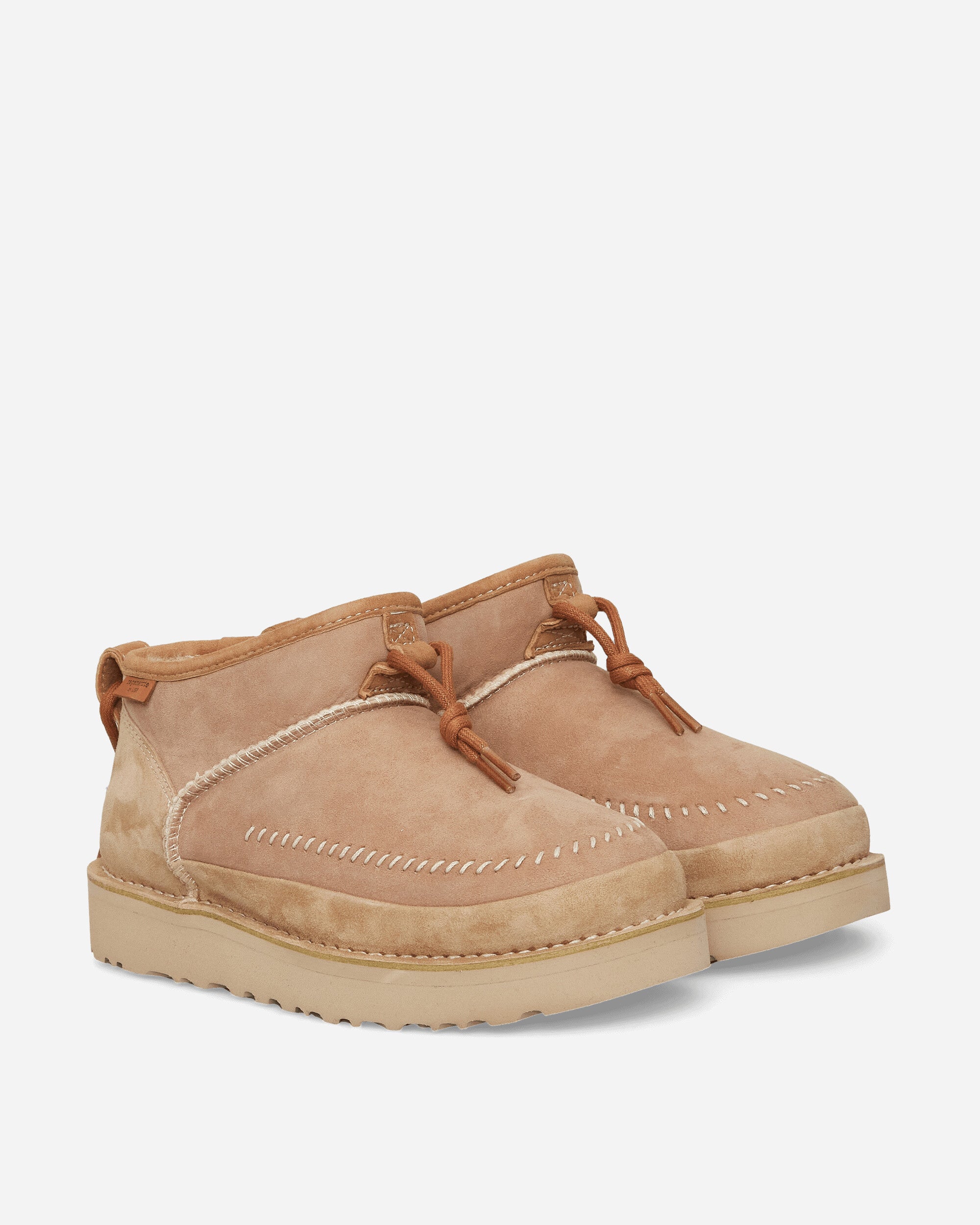 UGG Ultra Mini Crafted Regenerate Sand Boots Mid Boot 1152953 SAN