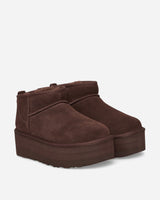 UGG Wmns W Classic Ultra Mini Platform Burnt Cedar Boots Mid Boot 1135092 BCDR