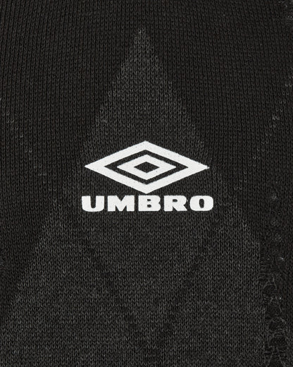 Umbro Argyle Sweater Black Knitwears Sweaters UBMW024FA13 BLK0001