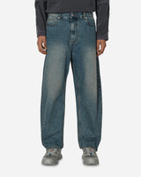 Unaffected Curved Wide Denim Dark Blue Pants Denim UN24SSDN02 DARKBLUE