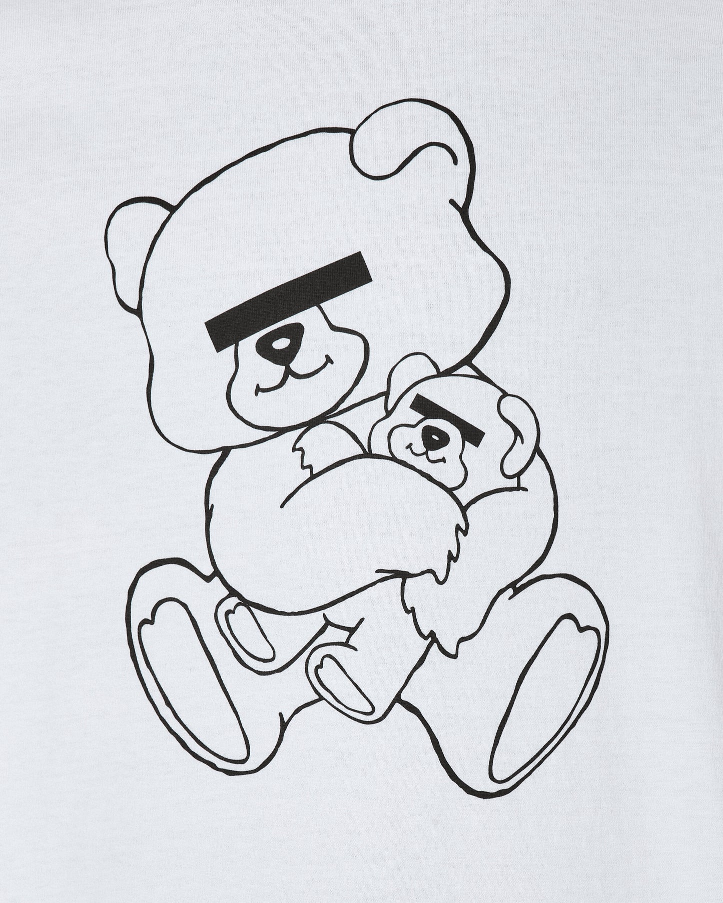 Undercover Teddy Bear Signature T-Shirt White T-Shirts Shortsleeve UB0D3802 1