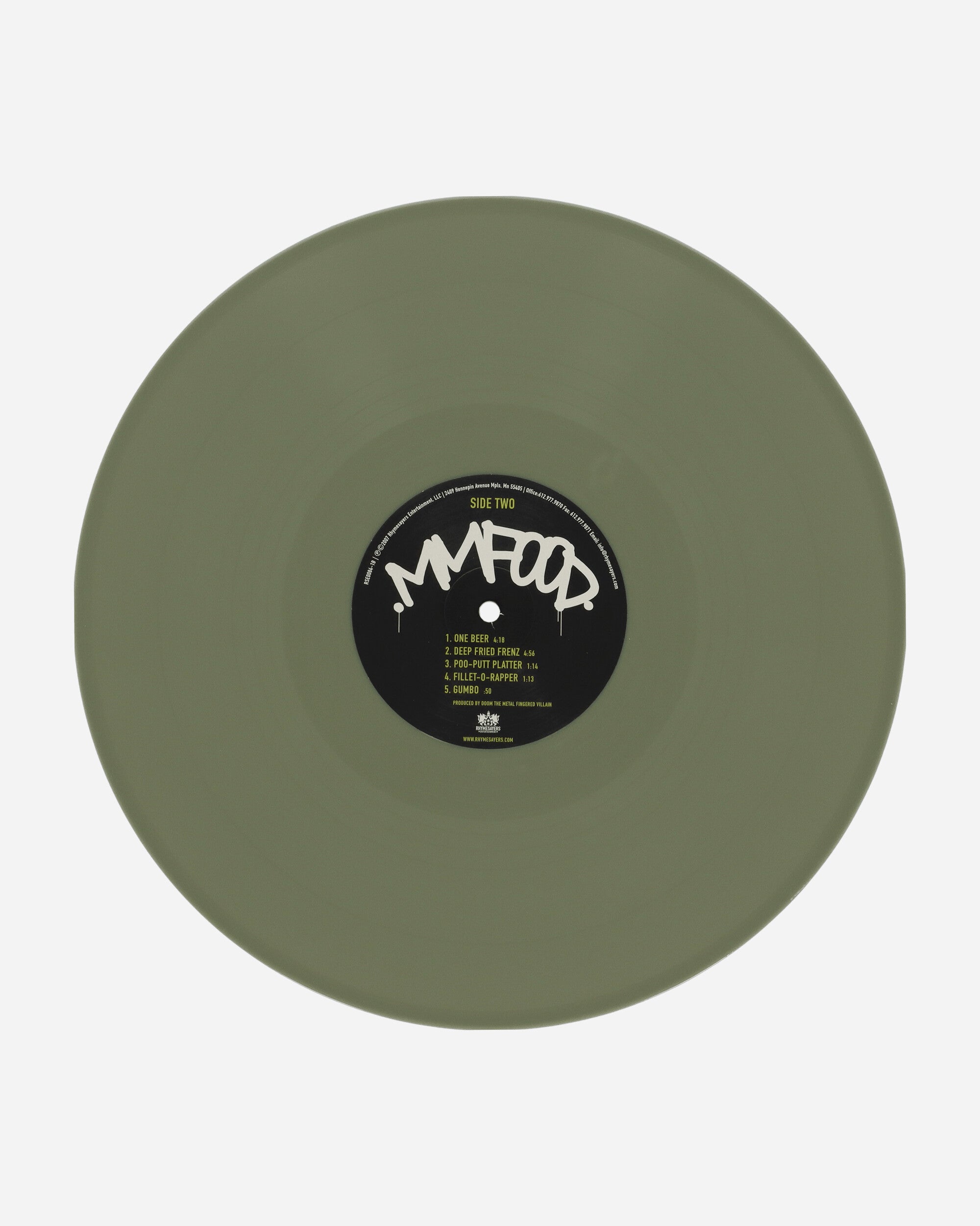 Vinyls Curated by Public Possession Mf Doom - Mm..Food (Colored Vinyl) Multicolor Music Vinyls RSE0084-1  1