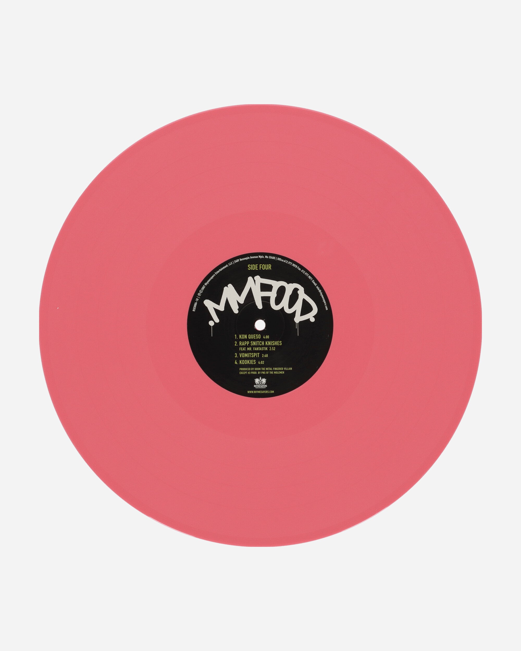 Vinyls Curated by Public Possession Mf Doom - Mm..Food (Colored Vinyl) Multicolor Music Vinyls RSE0084-1  1