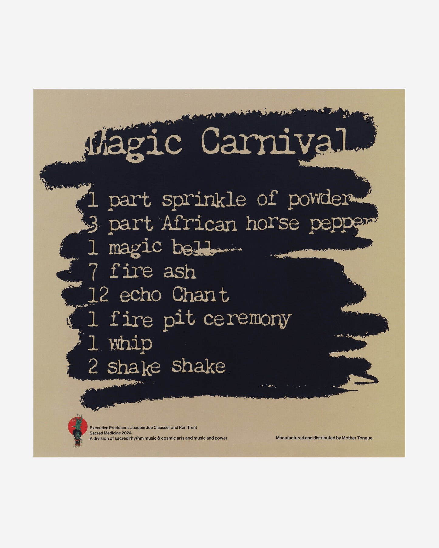 Vinyls Curated by Public Possession Ron Trent - Magic Carnaval Multicolor Music Vinyls SACREDMEDICINE002  1