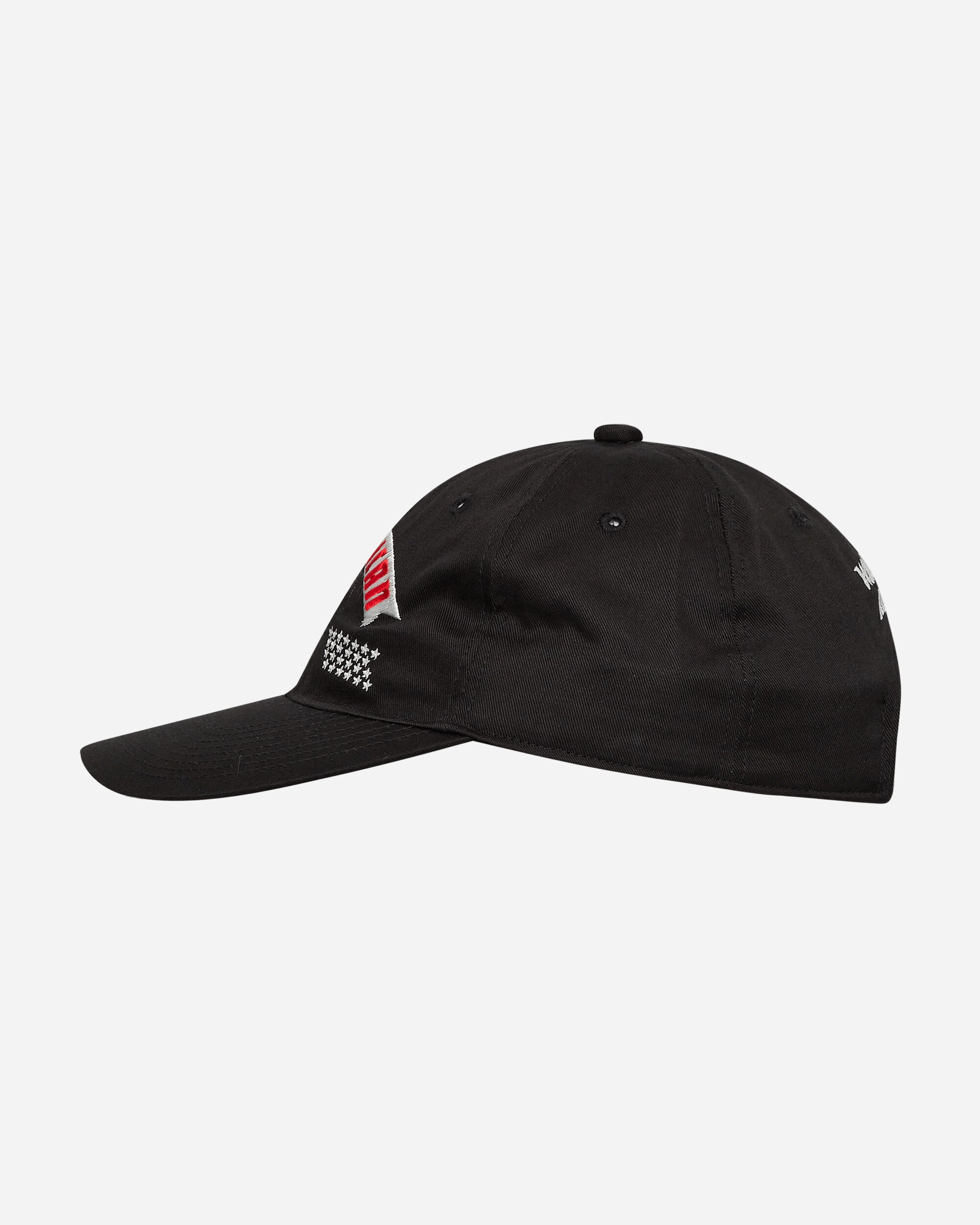 WACKO MARIA 6 Panel Cap Black Hats Caps WMA-CP04 BLK