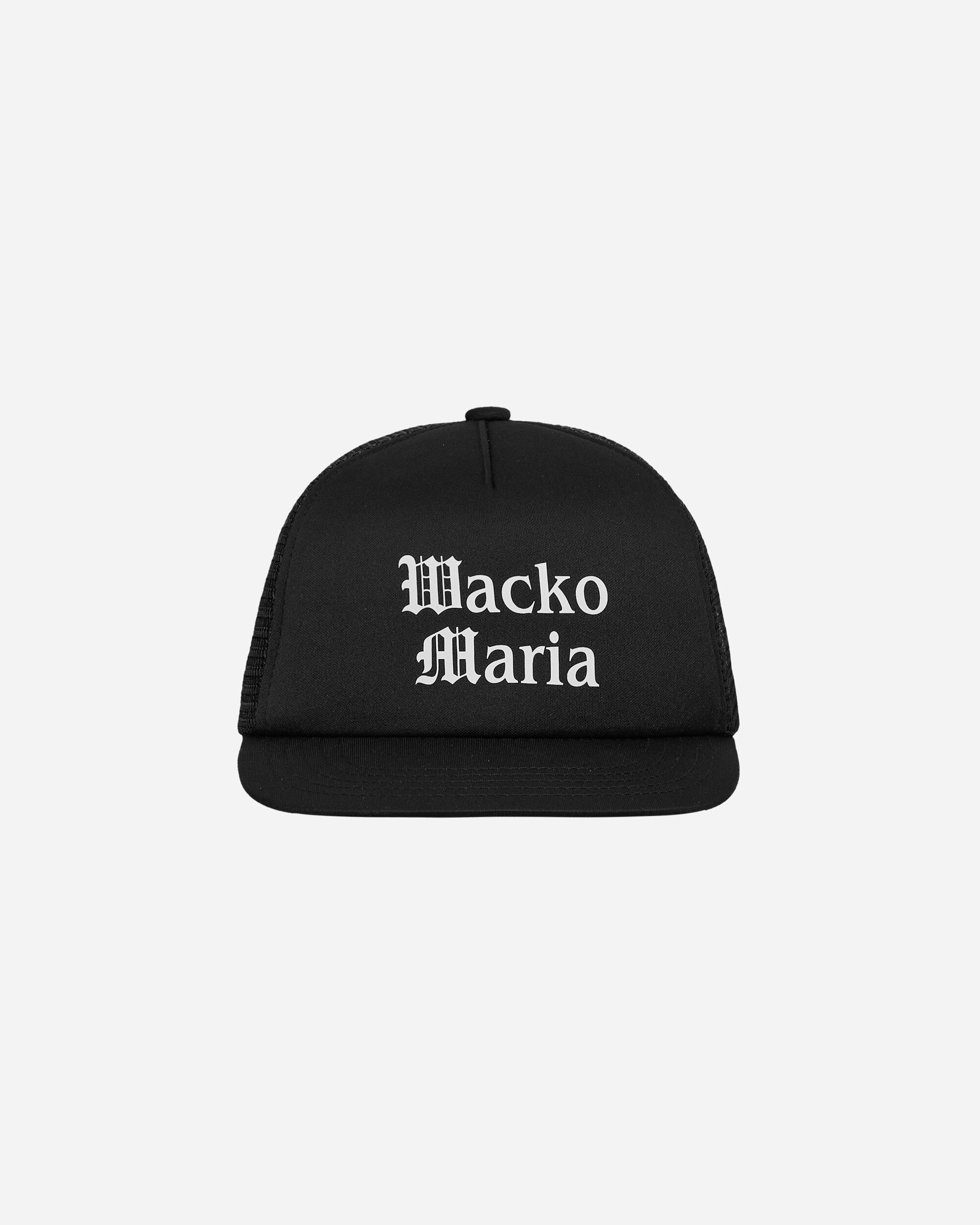 WACKO MARIA Mesh Cap Black Hats Caps WMA-CP01 BLK