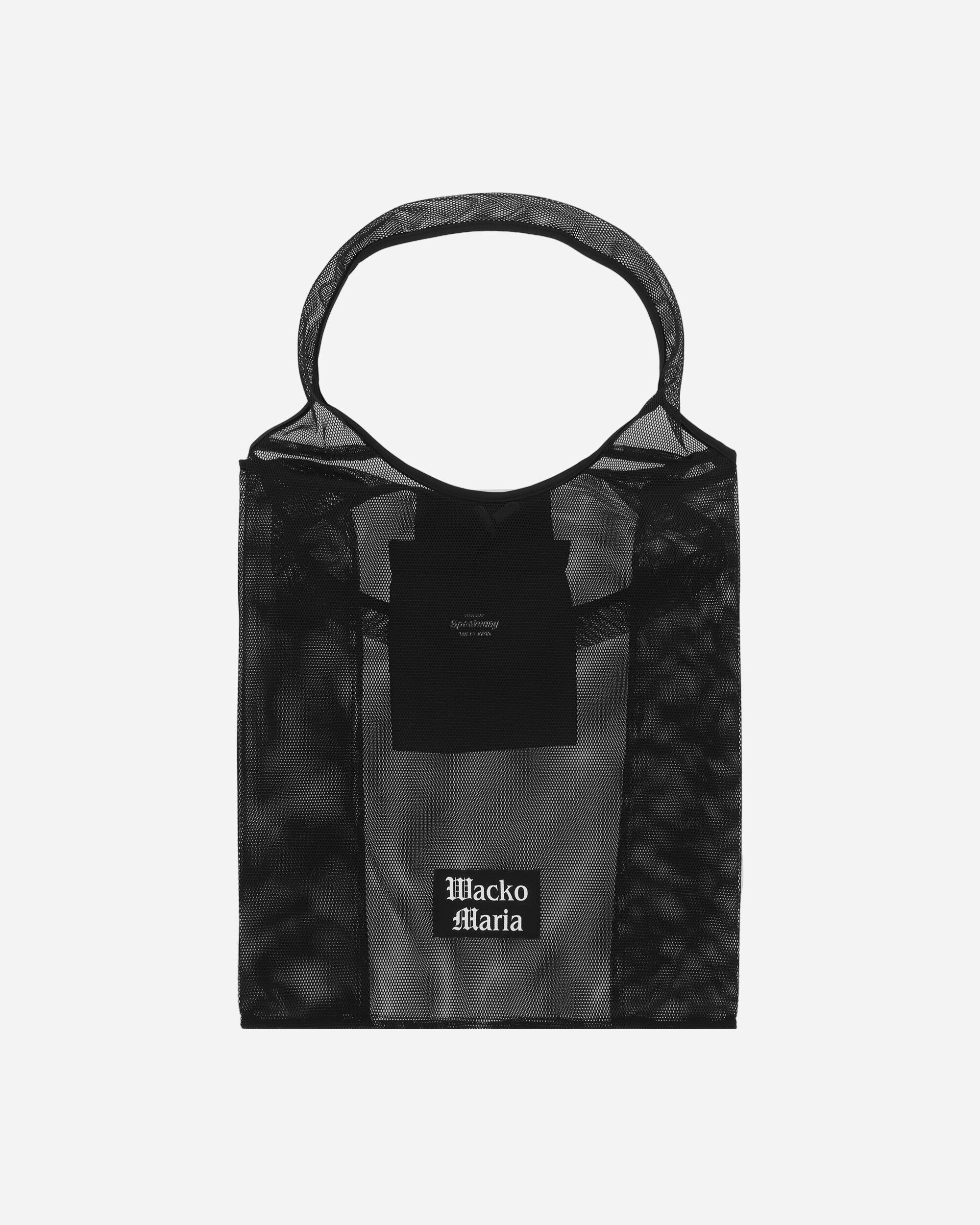 WACKO MARIA Speak Easy / Packable Tote Bag (Type-2) Black Bags and Backpacks Tote Bags WMA-BG05 BLK