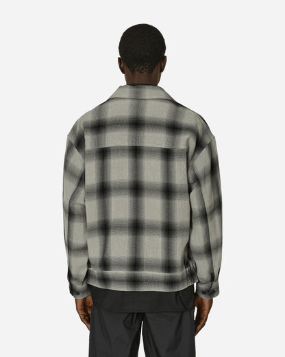 WACKO MARIA Ombre Check 50'S Jacket (Type-2) Gray  Coats and Jackets Bomber Jackets WMO-BL16 GRY