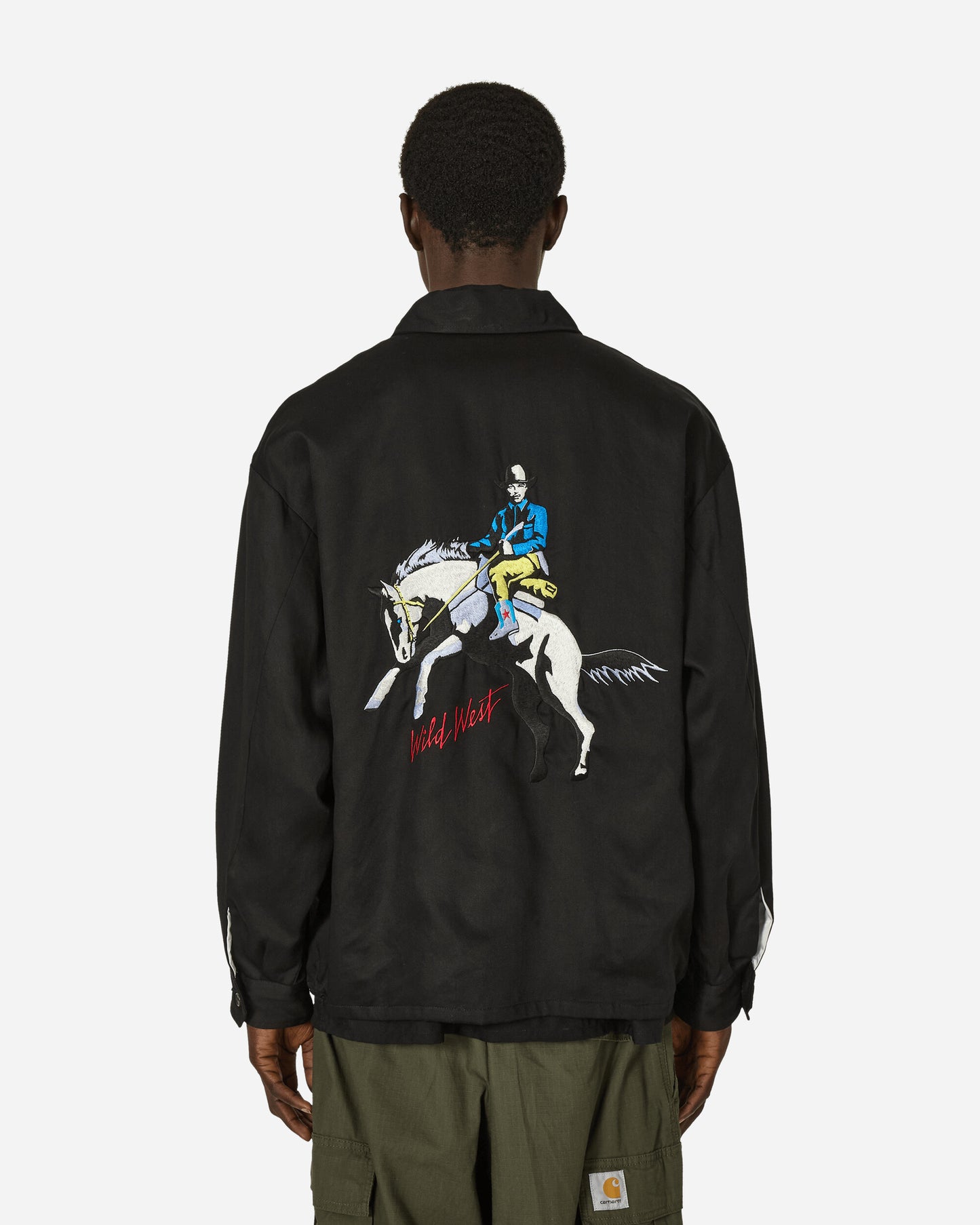 WACKO MARIA Vietnam Jacket (Type-1) Black Coats and Jackets Bomber Jackets WMO-ML01 BLK