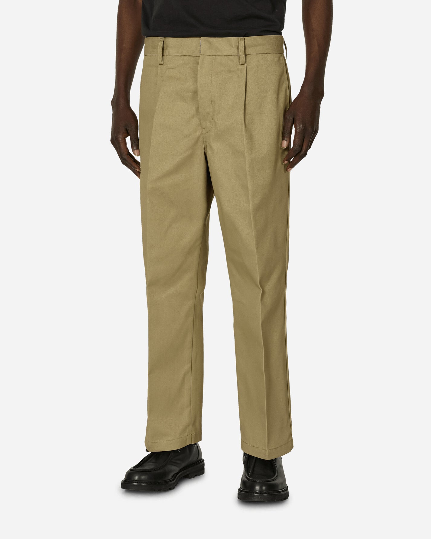 WACKO MARIA Dickies / Pleated Trousers Beige Pants Trousers WMP-DC01 BGE