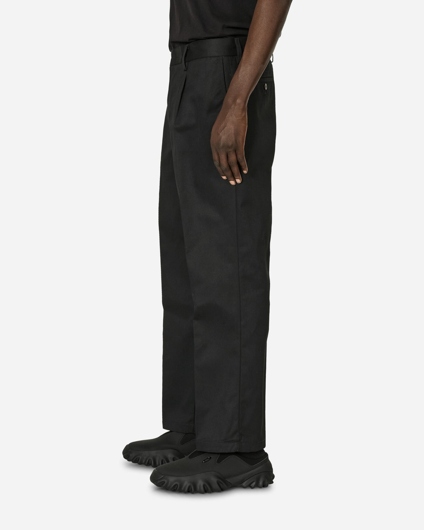 WACKO MARIA Dickies / Pleated Trousers Black Pants Trousers WMP-DC01 BLK