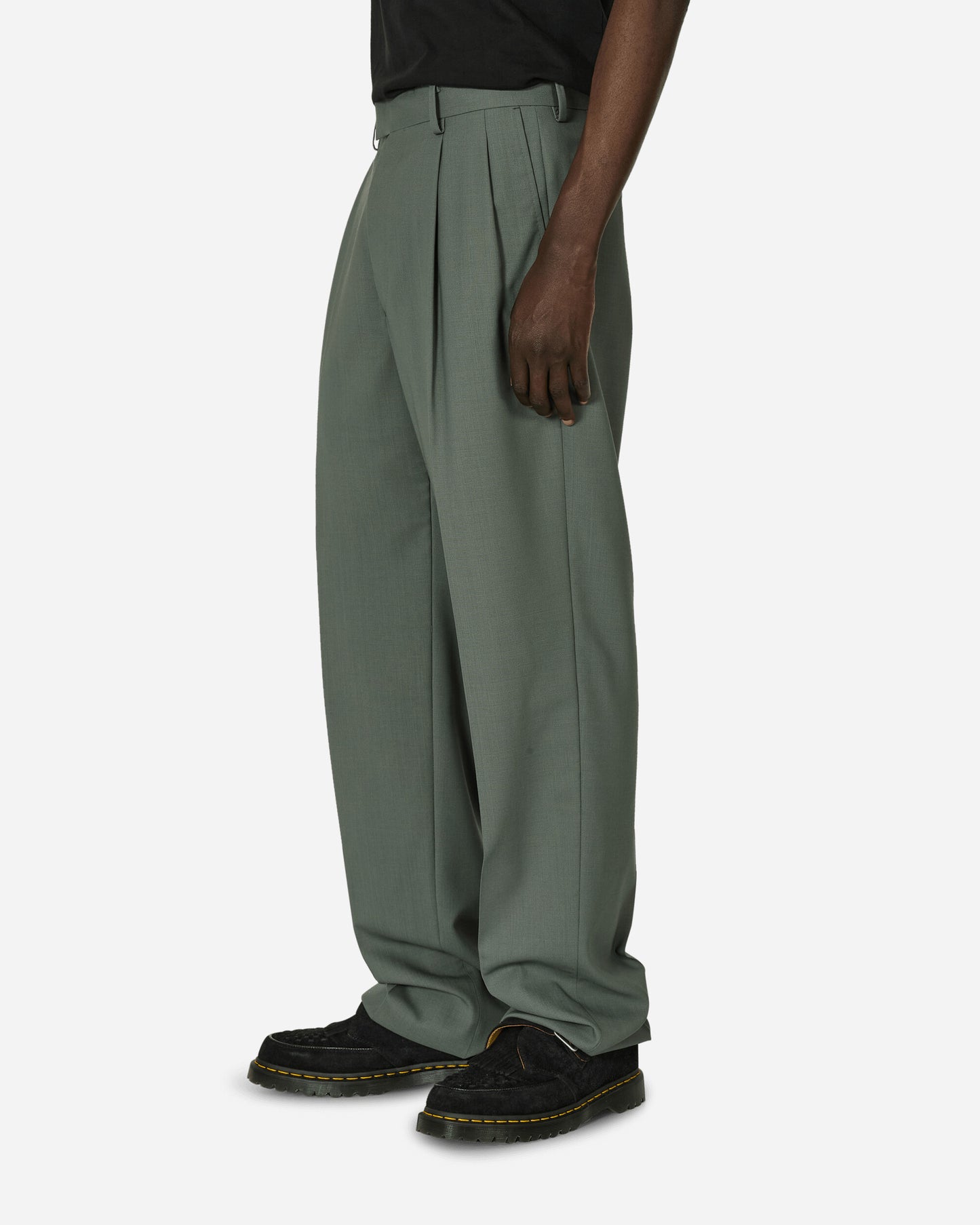 WACKO MARIA Double Pleated Trousers Gray Pants Trousers WMP-TR15 GRY