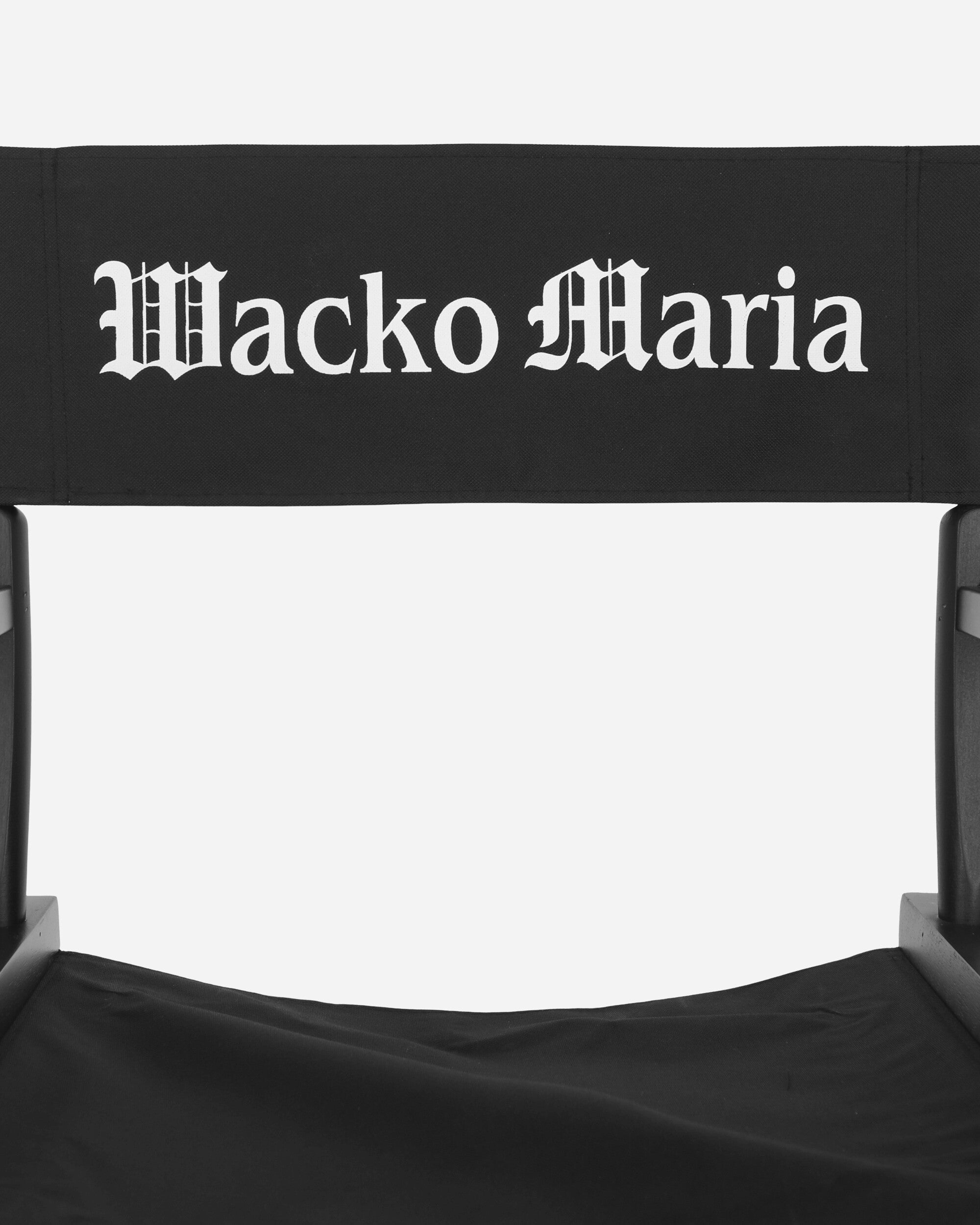 WACKO MARIA Director'S Chair Black Small Furniture Chairs 23FW-WMA-GG10  BLACK