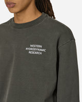 WESTERN HYDRODYNAMIC RESEARCH Worker Crew Black Sweatshirts Crewneck MWHR24SPSU8012 BLACK