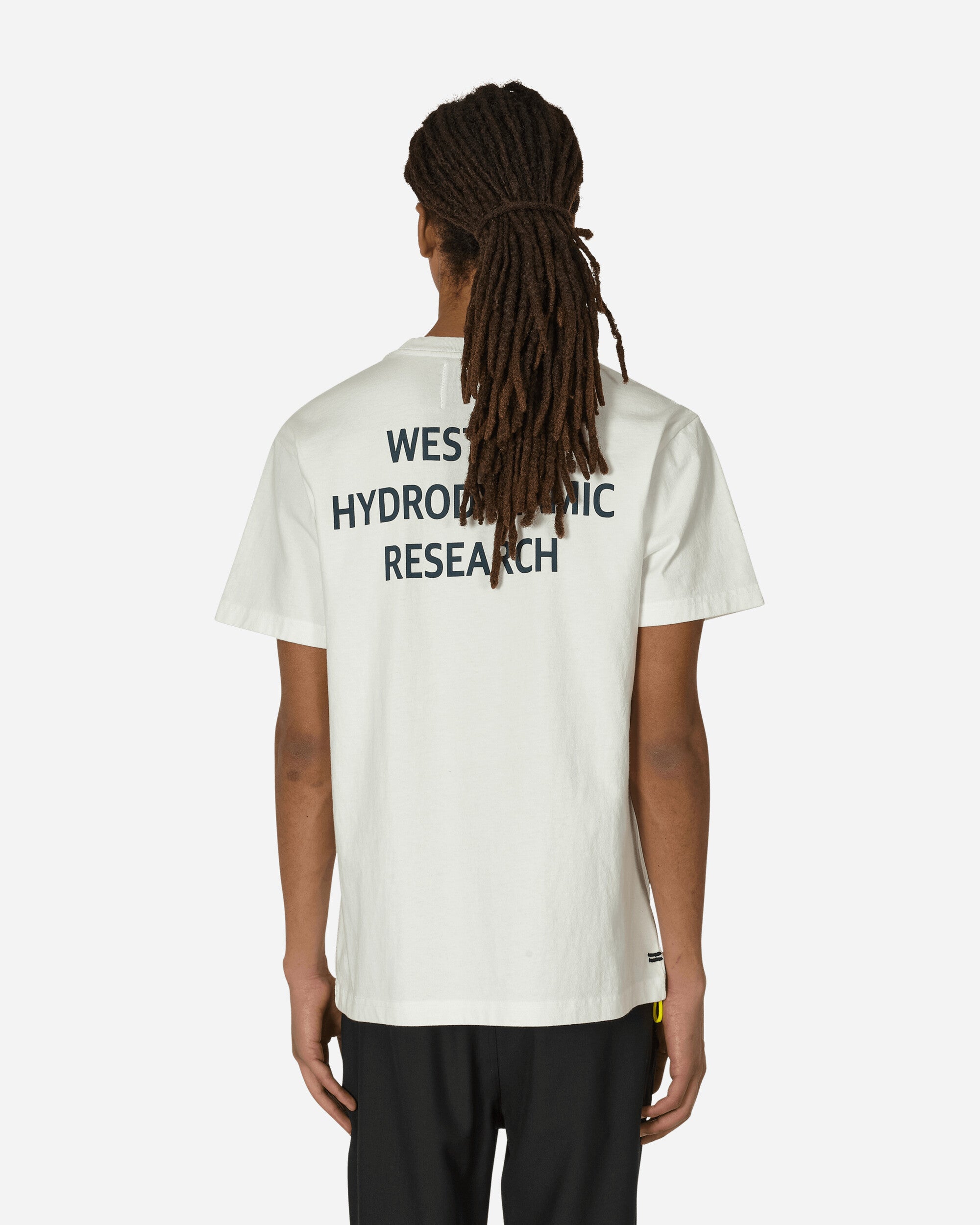 WESTERN HYDRODYNAMIC RESEARCH Worker S/S Tee White T-Shirts Shortsleeve MWHR24SPSU8001  WHITE