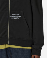 WESTERN HYDRODYNAMIC RESEARCH Zip Hoodie Black Sweatshirts Zip-Ups MWHR23SPSU8017 BLACK