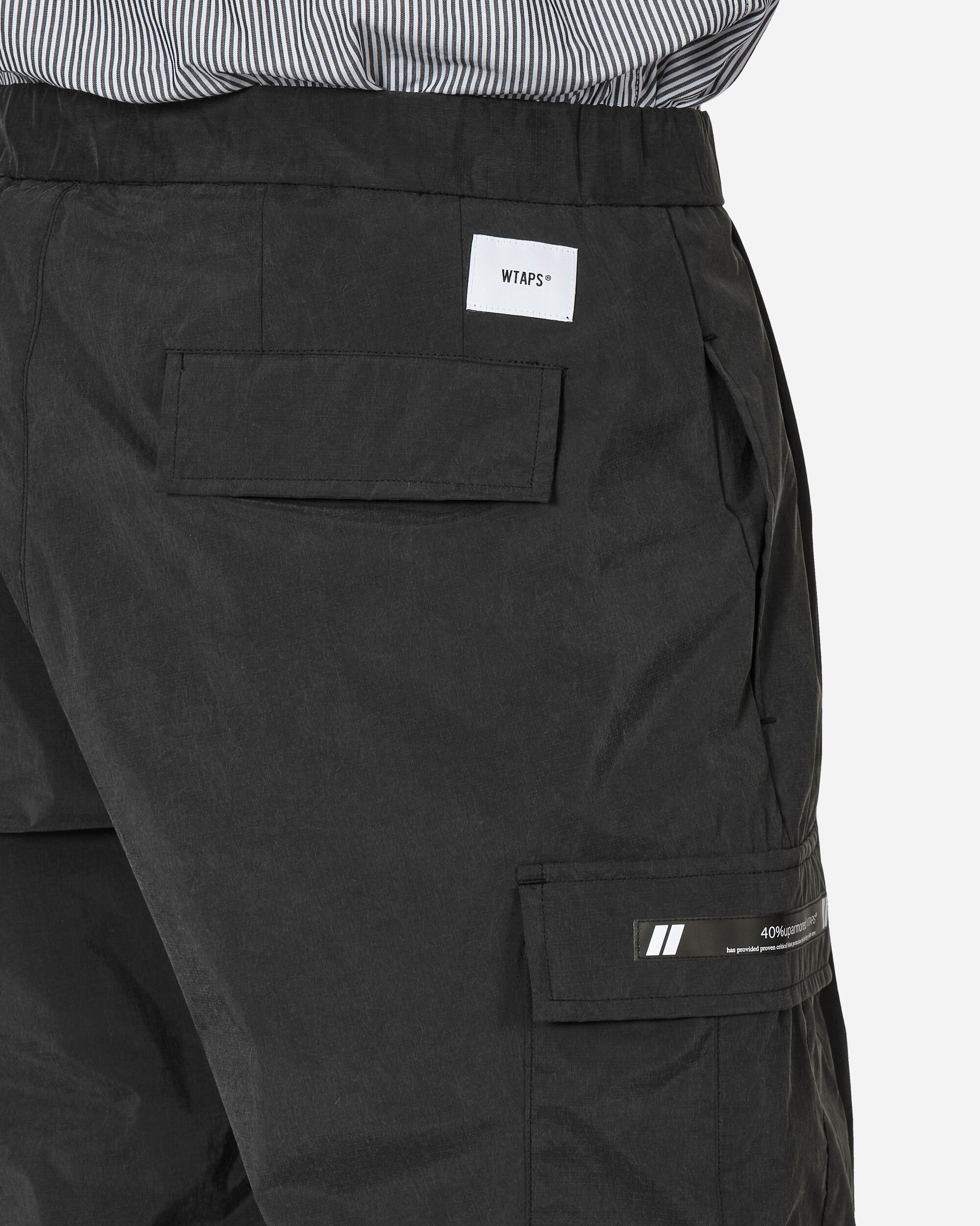 WTAPS Underwear Black Pants Casual 241CWDT-PTM02 BLK