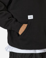 WTAPS Dt Cut & Sewn Black Sweatshirts Hoodies 241ATDT-CSM04 BLK