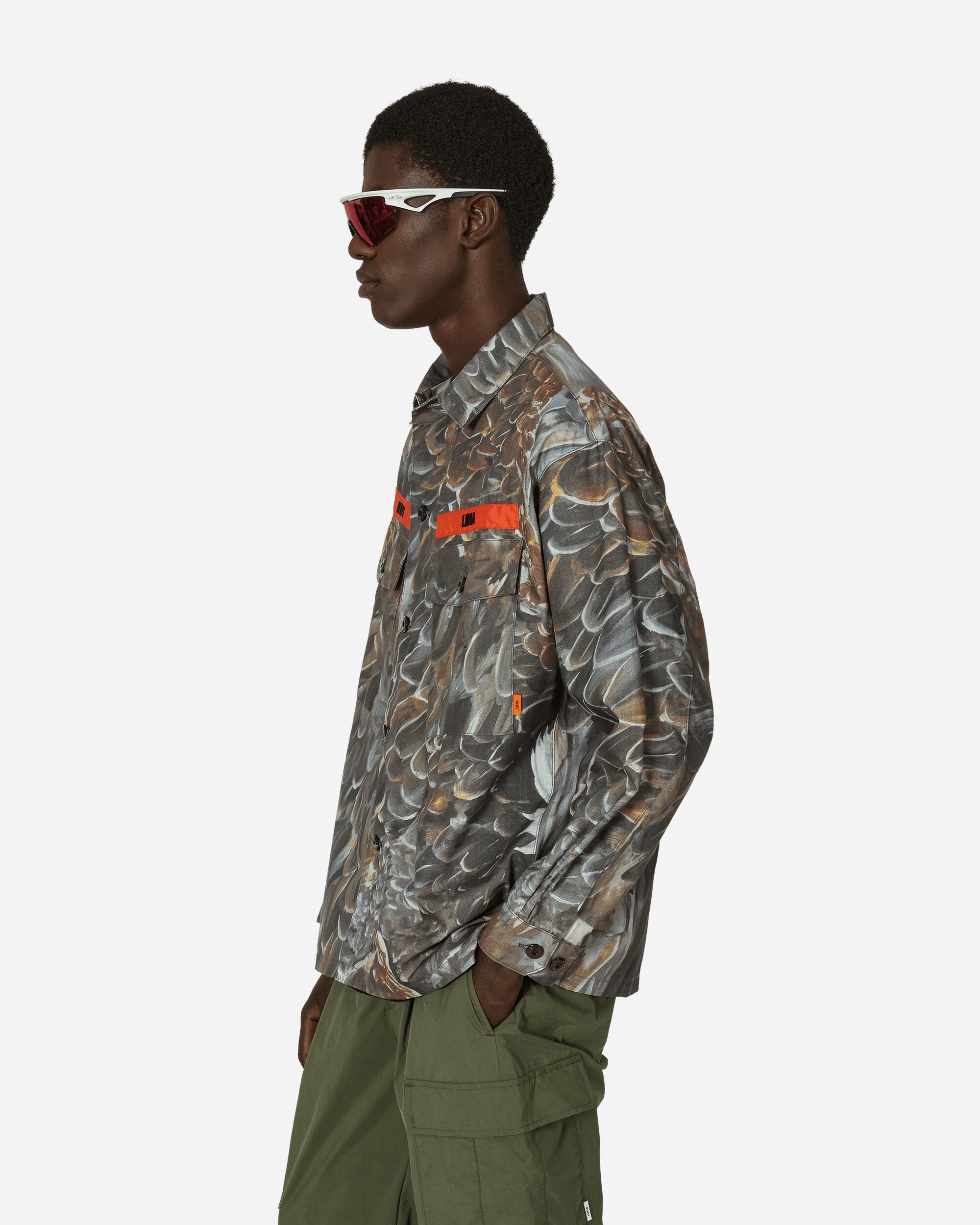 WTAPS Dt Shirts Wed Camo Shirts Longsleeve Shirt 241CWDT-SHM03 WCM