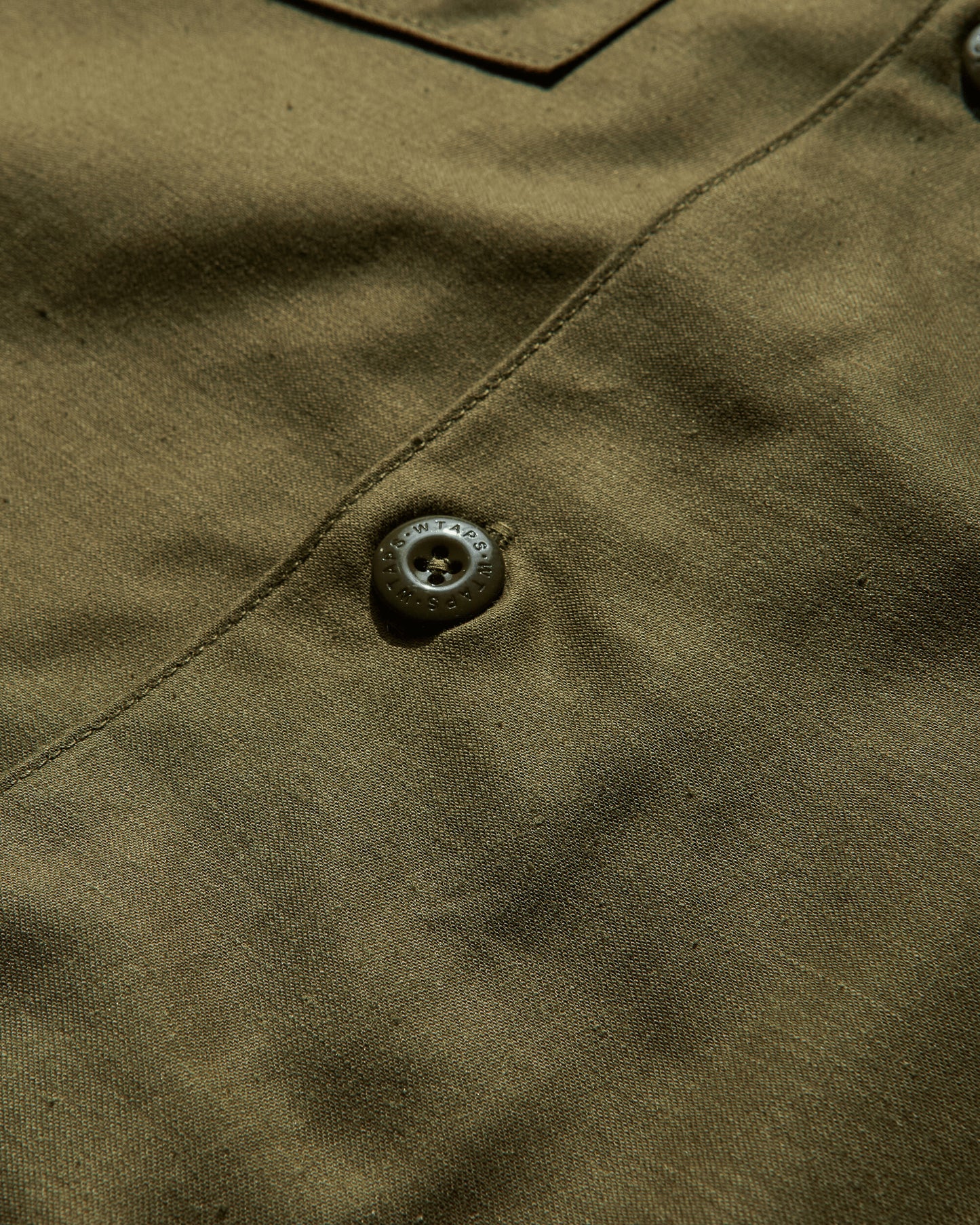 WTAPS Shirts 10 Olive Drab Shirts Longsleeve Shirt 242WVDT-SHM01 002