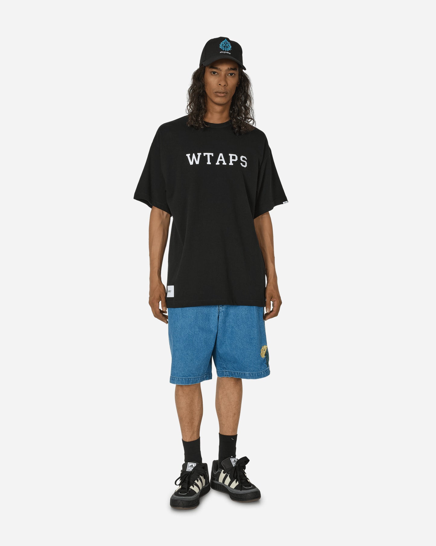 WTAPS Dt Cut & Sewn Black T-Shirts Shortsleeve 241ATDT-CSM21 BLK